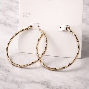 Gold Hoop Earrings